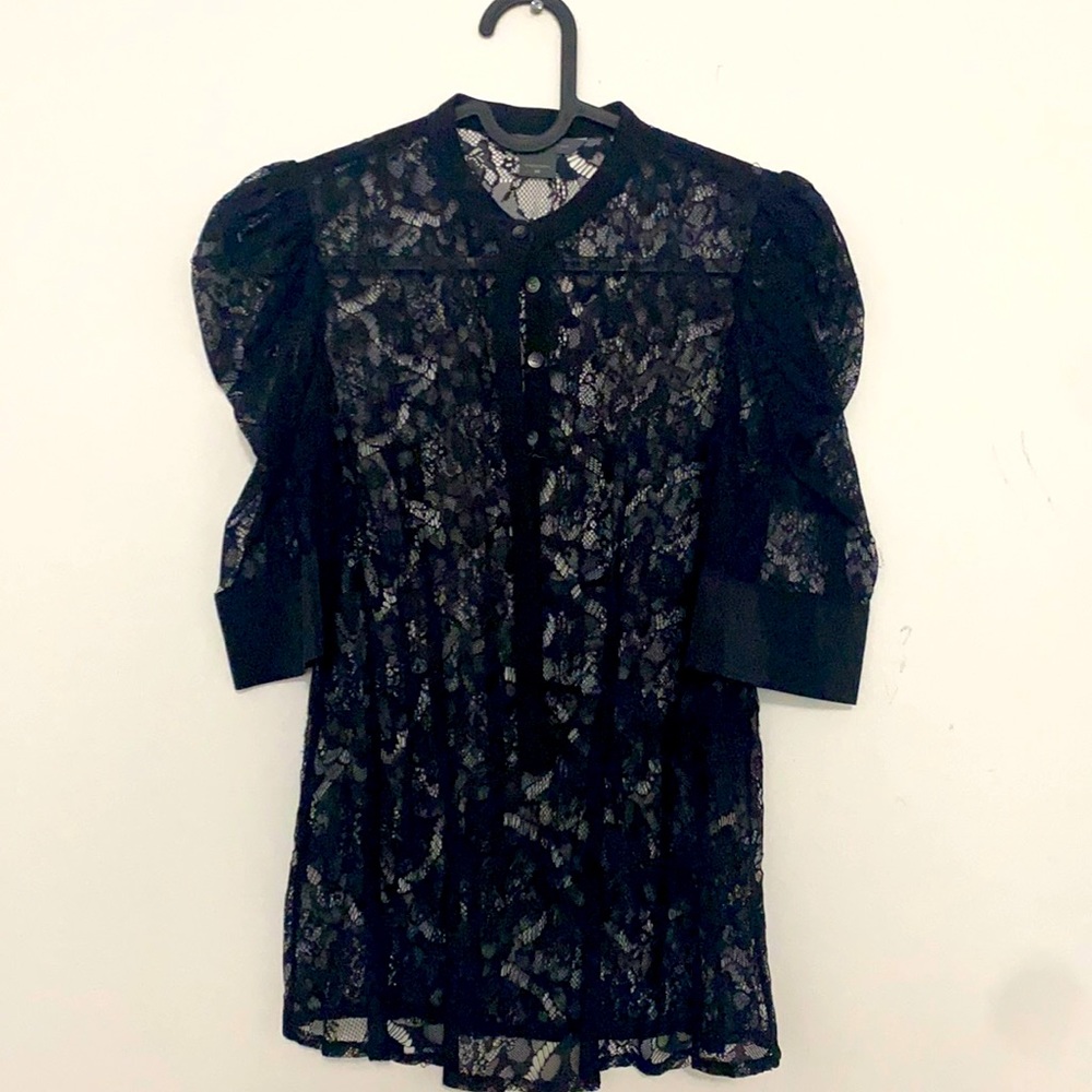 Vintage Armani Exchange Lace Shirt